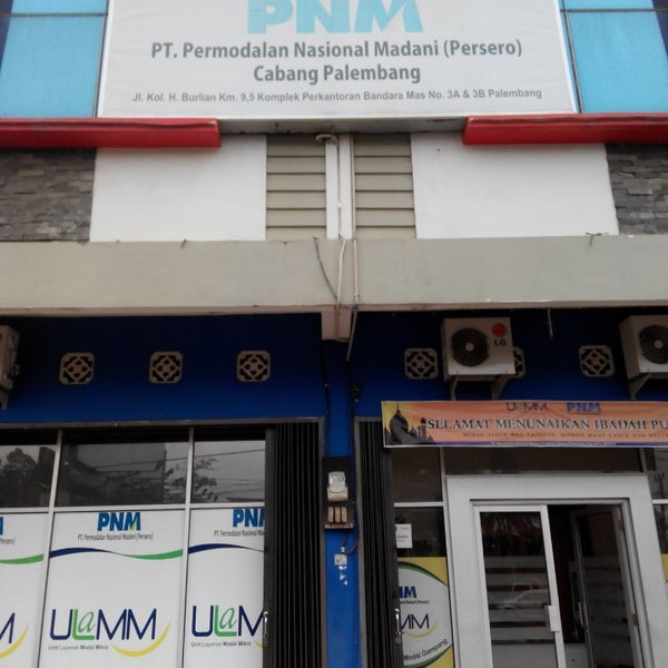 Pt Pnm Cabang Palembang Bandara Mas Jl Kol H Burlian