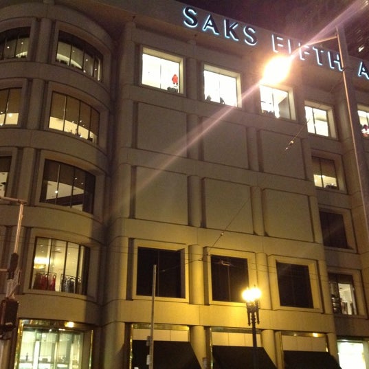 Saks Fifth Avenue Department Store in Downtown San FranciscoUnion Square
