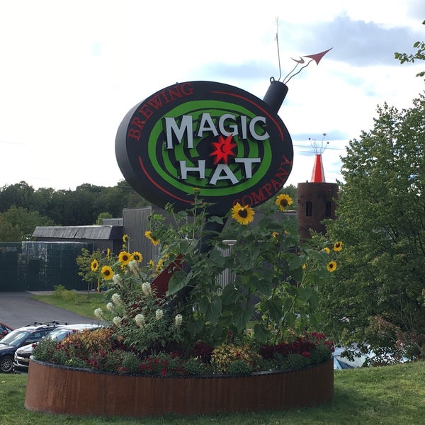 Photo taken at Magic Hat Brewing Company by Craig D. on 9/1/2017