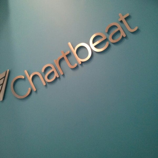 Photo taken at Chartbeat Studios by Jim H. on 5/21/2013