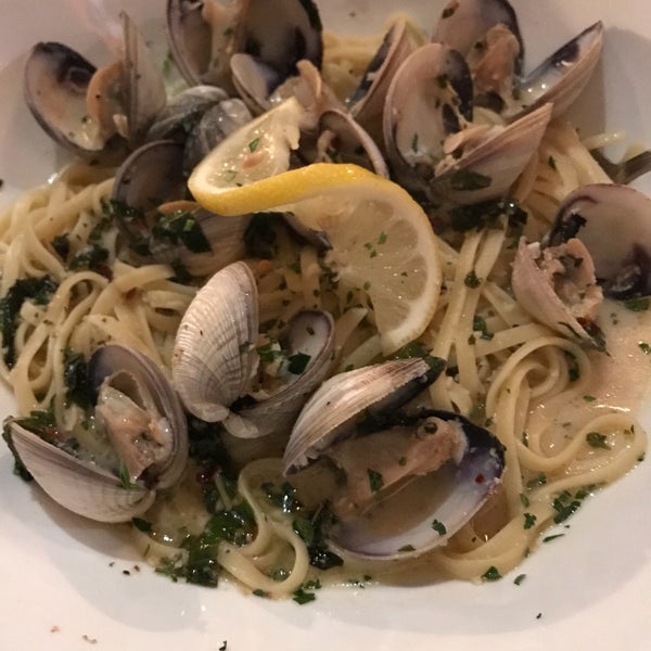 Chef Dino's restaurants (3) in HB are successful because the food is excellent and the staff well trained. Rec: Clams & Linguine - off menu. Hubs loves the Chicken Parm - I can never get a pic!