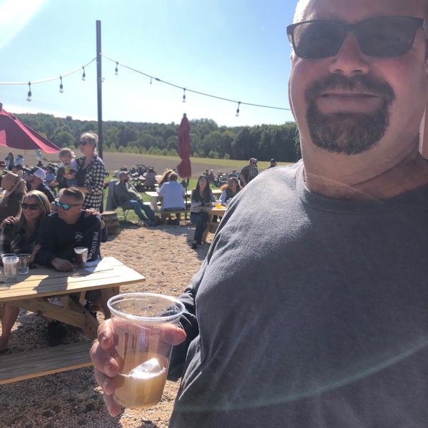 Photo taken at Hopkins Farm Brewery by Allan S. on 9/19/2020