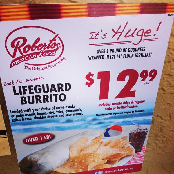 Photo taken at Roberto&#39;s Taco - Del Mar by Brian C. on 8/31/2014