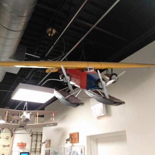 Photo taken at Aviation Hall Of Fame &amp; Museum Of New Jersey by Tim P. on 12/3/2017