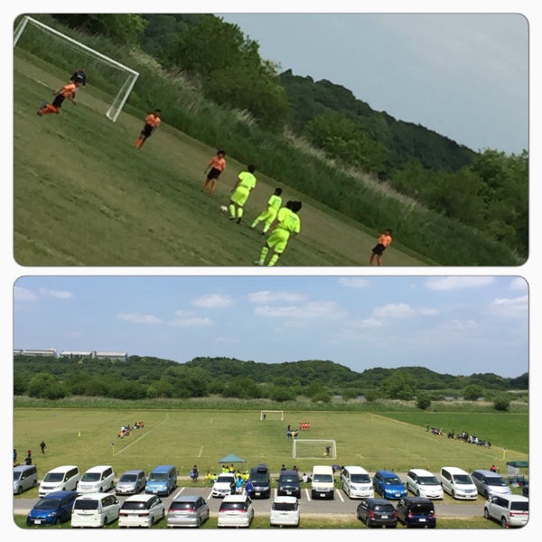 利根川ゆうゆう公園 少年サッカー場 我孫子市 千葉県 Da Fotograflar
