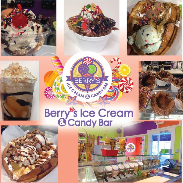 Foto tirada no(a) Berry&#39;s Ice Cream &amp; Candy Bar por Berry&#39;s Ice Cream &amp; Candy Bar em 5/14/2015