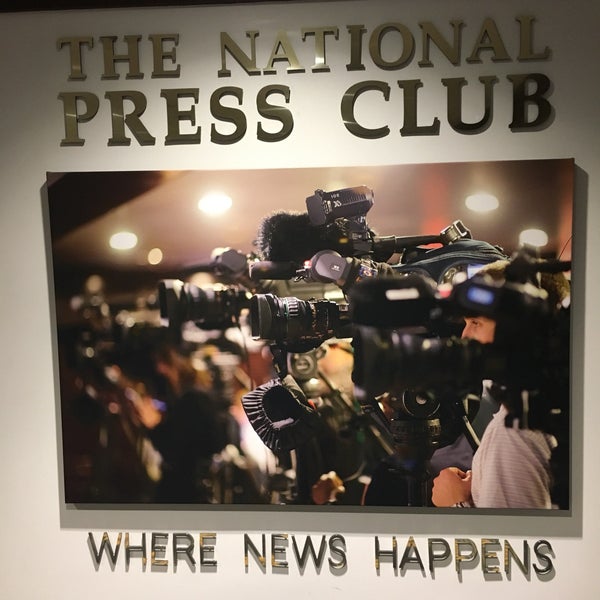 Photo taken at The National Press Club by Richard B. on 4/20/2017