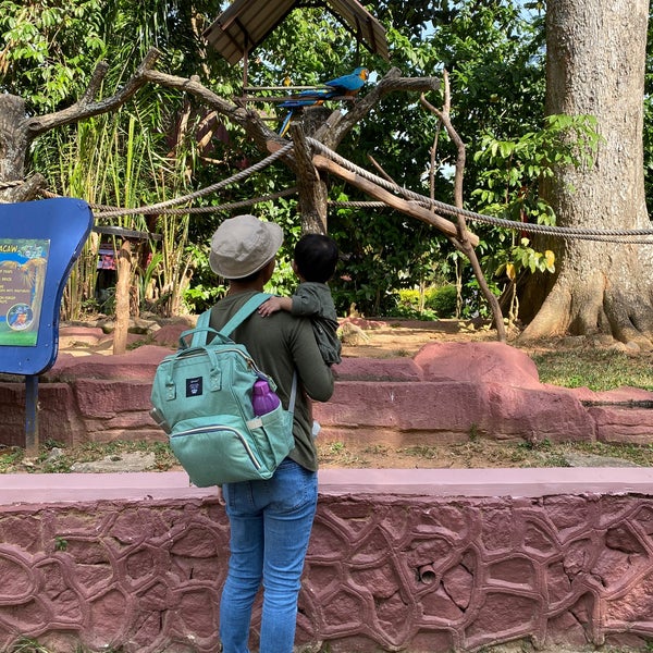Photo taken at Zoo Melaka by Dalila on 3/1/2020