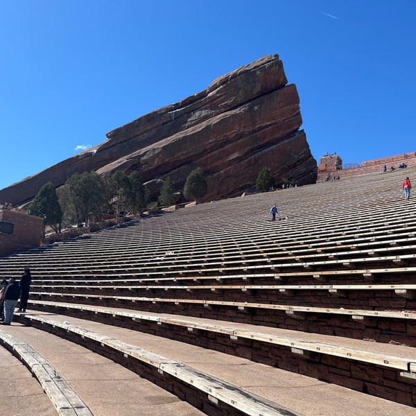 Photo taken at Red Rocks Park &amp; Amphitheatre by Hokie H. on 3/27/2024