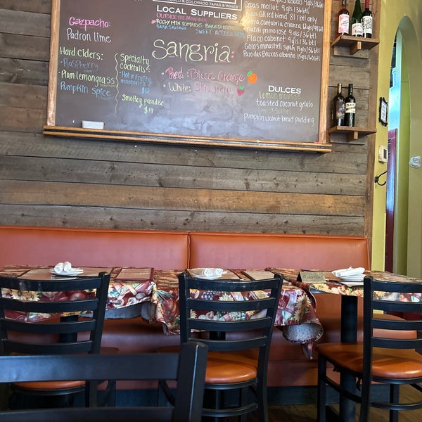 Photo taken at TAPAteria Old World &amp; Colorado Tapas &amp; Wines by Hokie H. on 3/25/2024