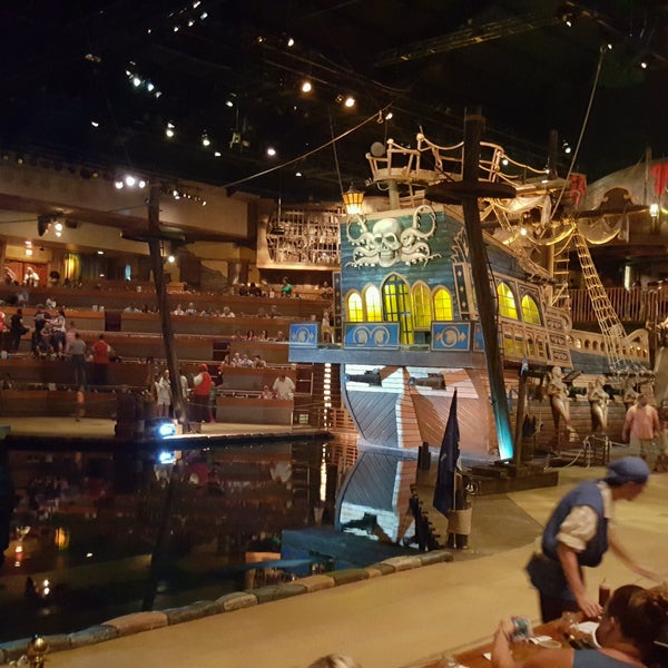Photo taken at Pirates Voyage Dinner &amp; Show by Brian B. on 8/22/2016