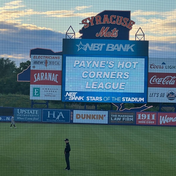 Photo taken at NBT Bank Stadium by Courtney Y. on 6/10/2022