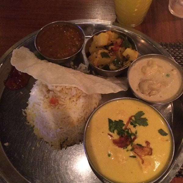 Photo taken at Masala Zone Camden Town by Ana P. on 4/18/2015