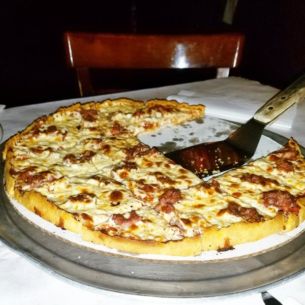 I really like their thin crust. The crust has a buttery crunch to it and the sausage is great.