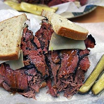 This spot serves up delicious halal pastrami, it has a signature mix of sweet & spice, and with a sizable “small” selling for only $8, it’s a crazy-good deal. Order the killer Reuben sandwich.