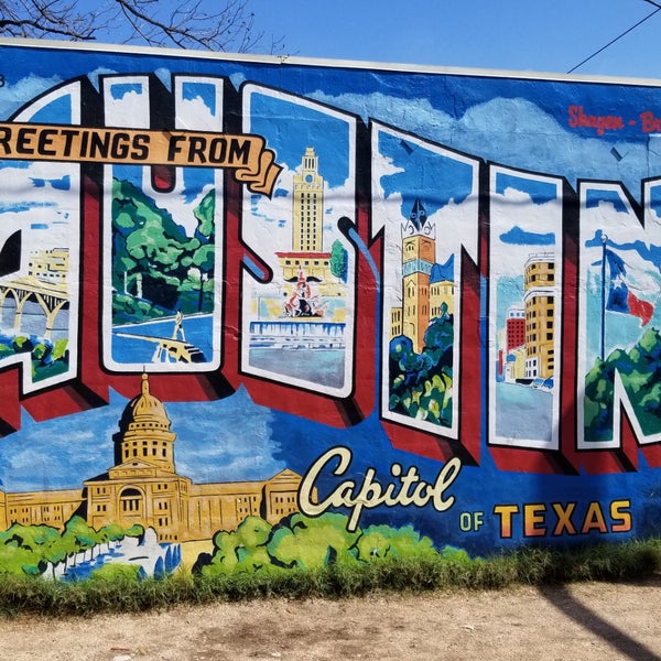 Top 102+ Images greetings from austin mural photos Updated