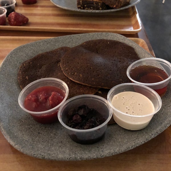 The grain free chocolate chip pancakes were excellent!