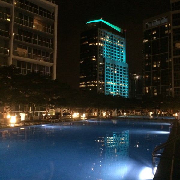 Photo taken at Viceroy Miami Hotel Pool by Renata M. on 8/3/2015