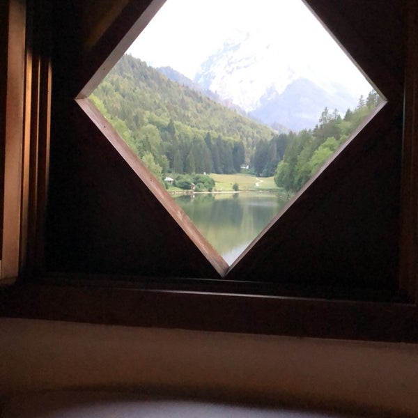 Photo taken at Riessersee Hotel Resort by meshal on 8/1/2019