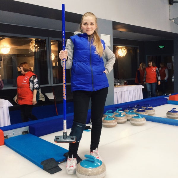 Das Foto wurde bei Moscow Curling Club von Tatty M. am 3/18/2016 aufgenommen
