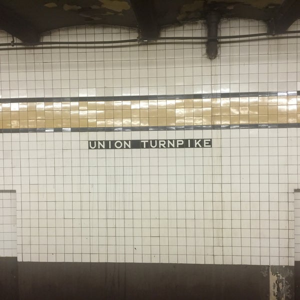 Photos at MTA Subway - Union Tpke/Kew Gardens (E/F) - Kew Gardens, NY
