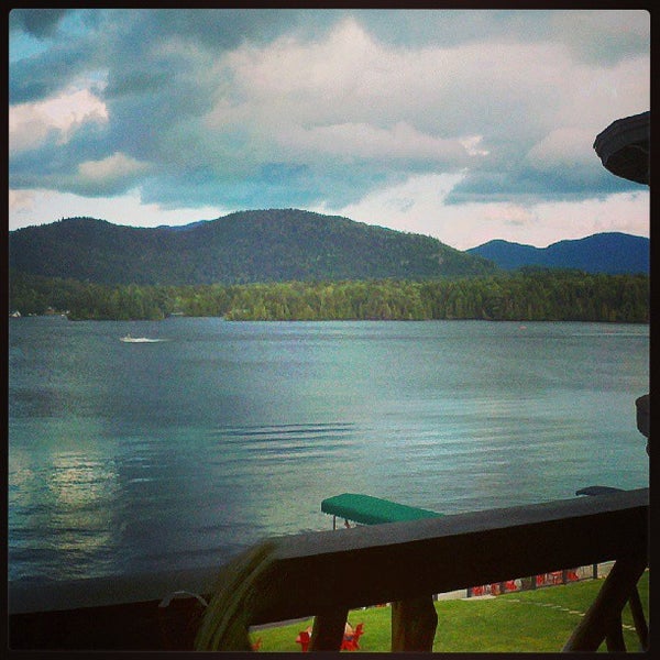 Photo taken at Lake Placid Lodge by Matthew B. on 8/3/2013