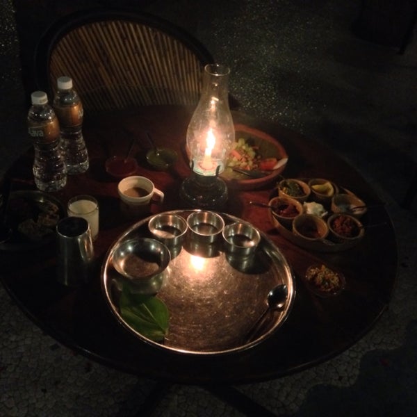 Sit out in the winter evenings and enjoy the stars, breeze and warm thali being served in course by course!!