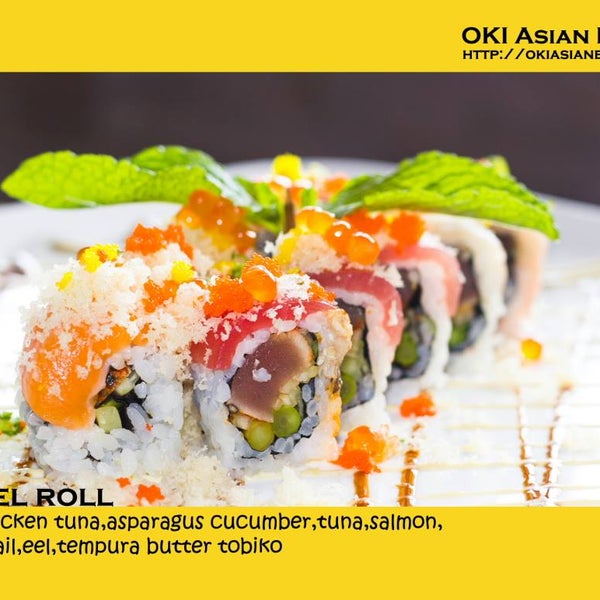 รูปภาพถ่ายที่ Oki Asian Bistro โดย Oki Asian Bistro เมื่อ 5/29/2014