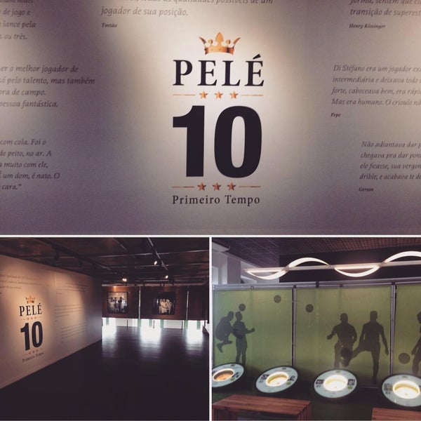 Photo taken at Museu Pelé by Vinny A. on 8/2/2016