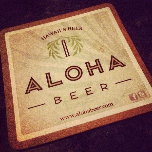 Photo taken at Aloha Beer Company by John G. on 1/18/2013
