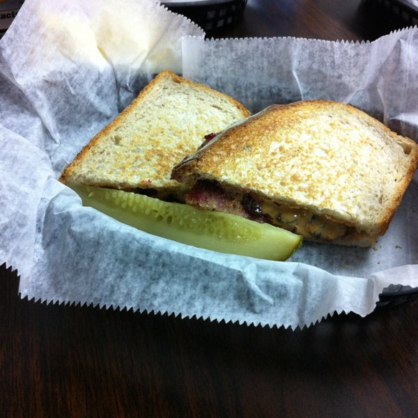 Photo taken at Grilled Cheese at the Melt Factory by Joanna on 2/23/2013