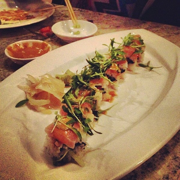 Photo taken at Roppongi Restaurant &amp; Sushi Bar by Kenneth C. on 11/19/2012