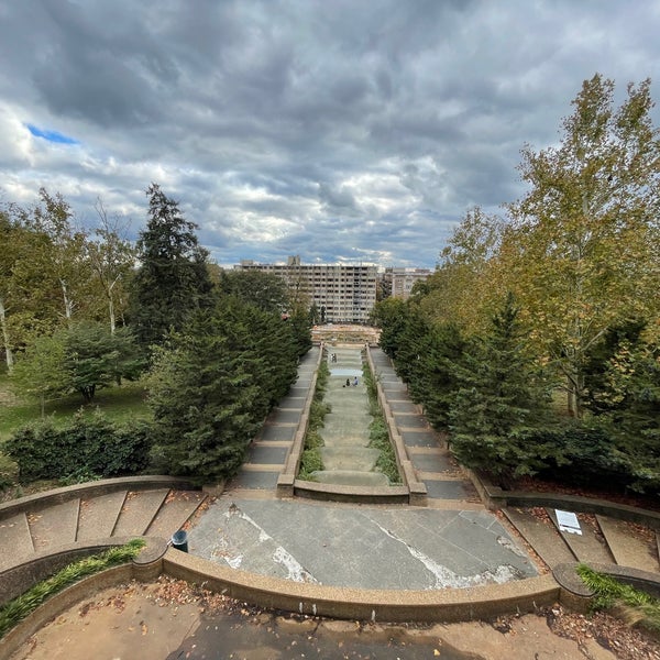 Photo taken at Meridian Hill Park by Michael B. on 10/30/2021