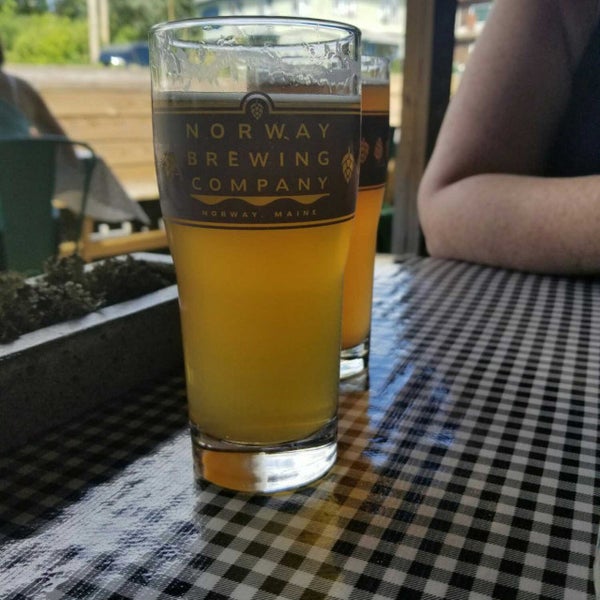 Photo taken at Norway Brewing Company by Andrew B. on 7/30/2017
