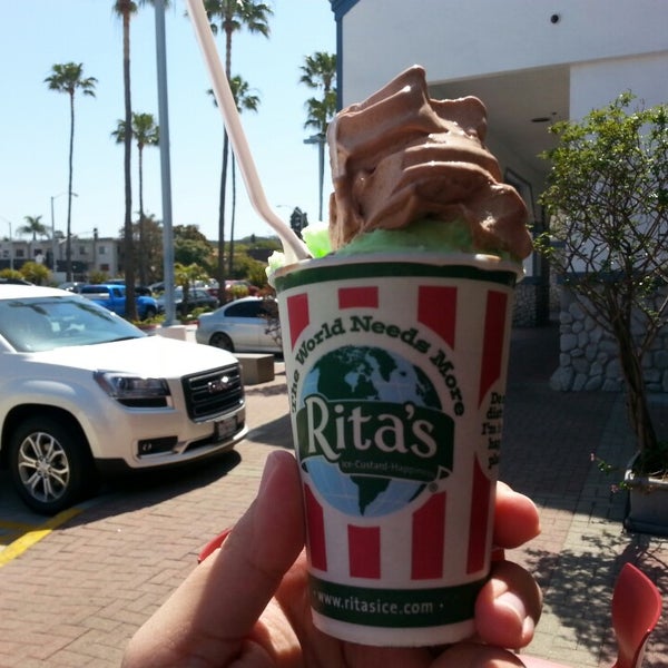 Photo taken at Rita&#39;s by Don A. on 4/21/2013