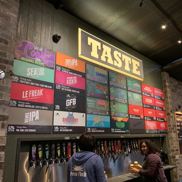 Photo taken at Green Flash Brewing Company by Tim S. on 1/18/2019