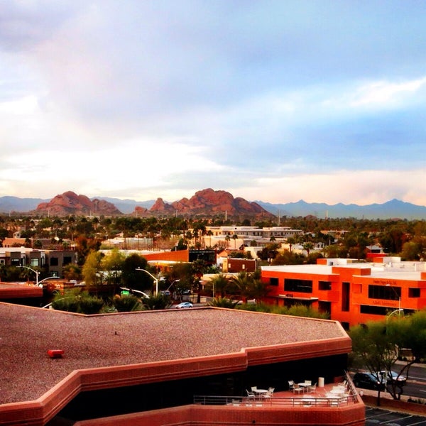 Photo taken at Scottsdale Marriott Suites Old Town by Tim S. on 2/3/2014