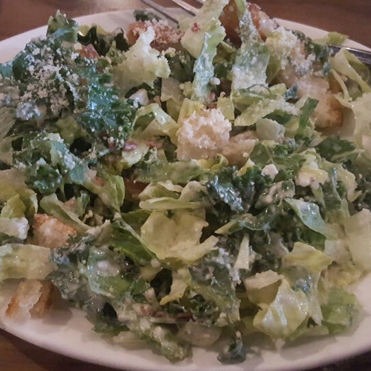 The caesar salad is fresh and delicious!