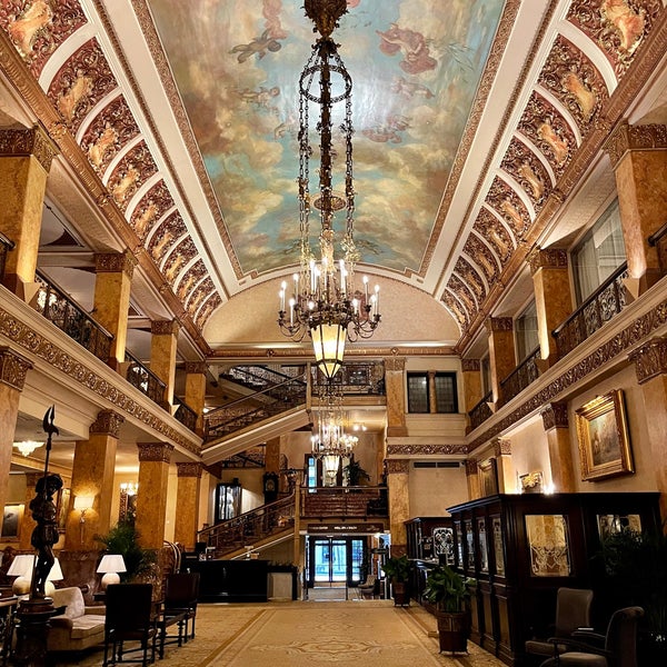 Photo taken at The Pfister Hotel by Cole C. on 6/21/2021