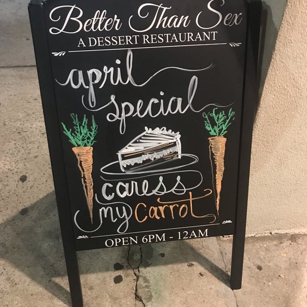 Das Foto wurde bei Better Than Sex—A Dessert Restaurant von Brittani H. am 4/29/2019 aufgenommen