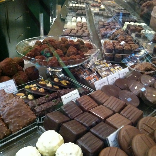 Photo taken at Chocolat Michel Cluizel by Raks on 10/6/2012