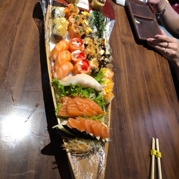 Carpaccio de salmão! Deu água - Watashi Sushi Piracicaba