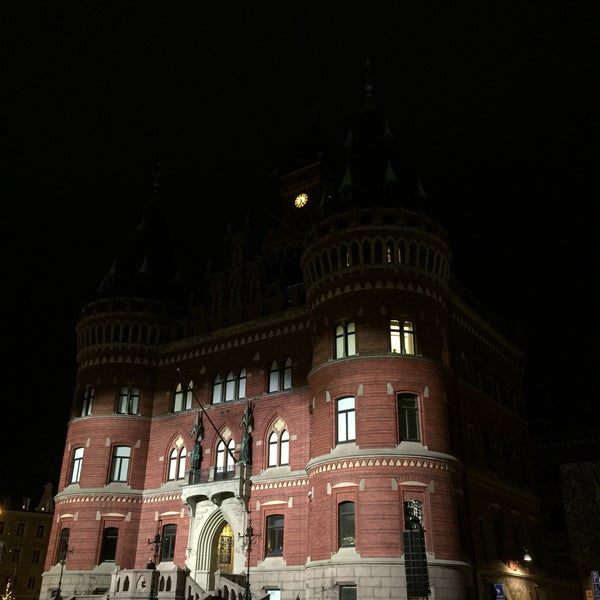 Photo taken at Rådhuset by Jan R. on 2/7/2018