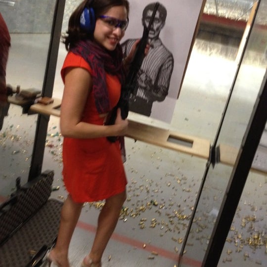 Photo taken at Silver Eagle Group Shooting Range &amp; Training Facility by Tim B. on 8/19/2012