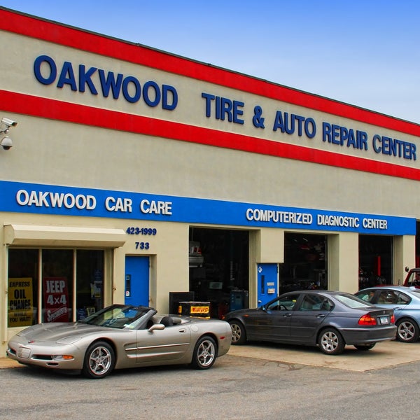Oakwood Car Care & Tire Center Gas Station in Huntington