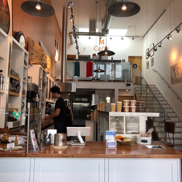 Photo taken at Molinari Caffe by Hideki O. on 4/21/2018
