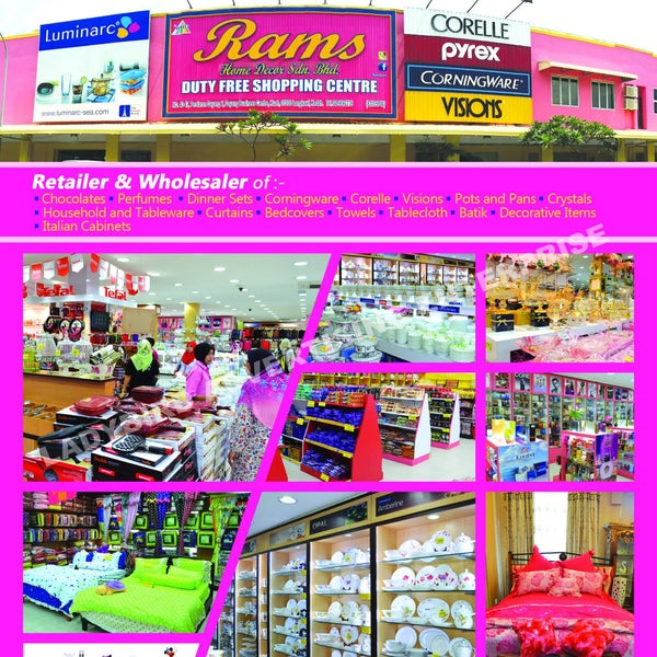 Das Foto wurde bei Rams Home Decor Sdn. Bhd. (Duty Free Shopping) von Rams Home Decor Sdn. Bhd. (Duty Free Shopping) am 12/24/2014 aufgenommen