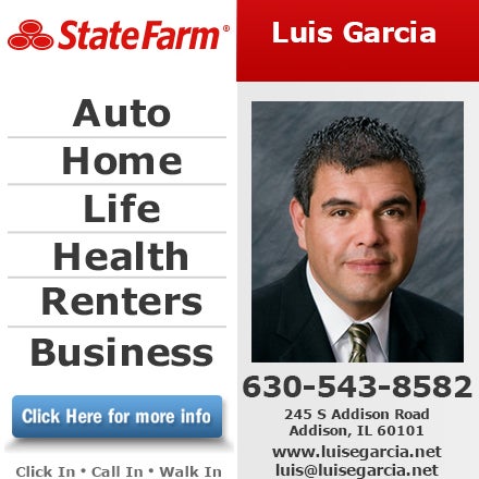 Luis Garcia State Farm Insurance Agent 245 S Addison Rd