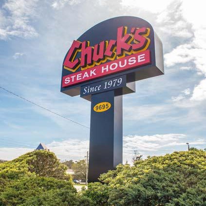 Снимок сделан в Chuck&#39;s Steak House пользователем Yext Y. 3/5/2019