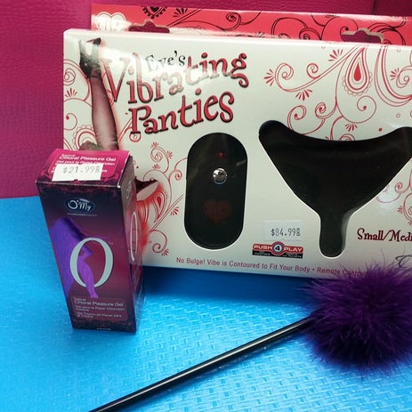 Lingerie vibrator short hair